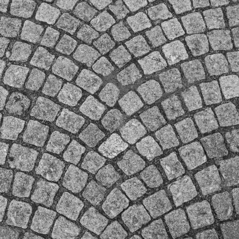 Kopfsteinpflaster Segmentbögen © A. Debus Pixabay